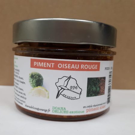 Piment oiseau rouge 200g Net