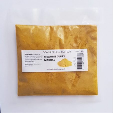 Mélange Curry Madras 100g Net