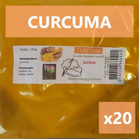 Curcuma 100g X 20