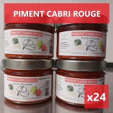 Piment cabri rouge 200g X 24