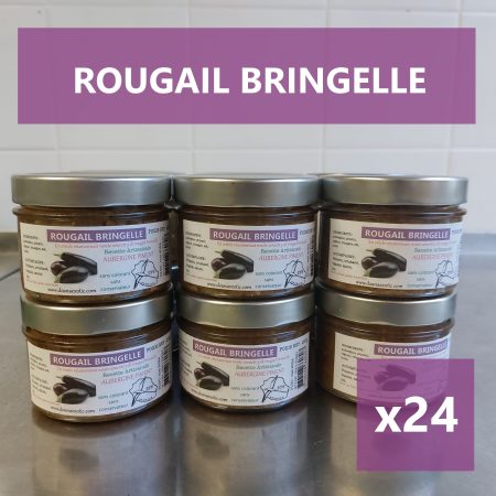 Rougail bringelle (aubergine) 200g X 24