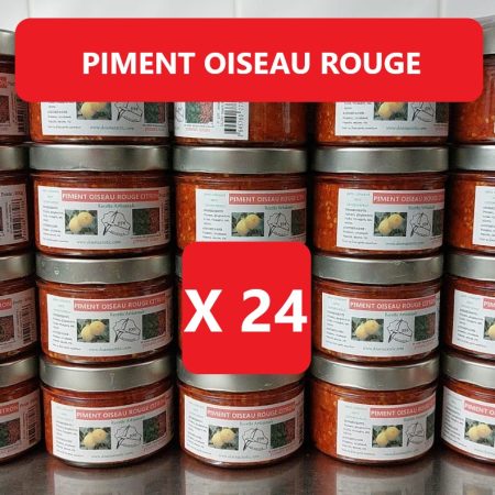 Piment oiseau rouge 200g x 24