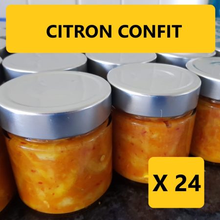 Citron confit 200g X 24