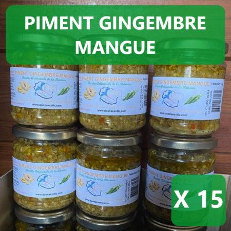 piment gingembre mangue 170g x 15