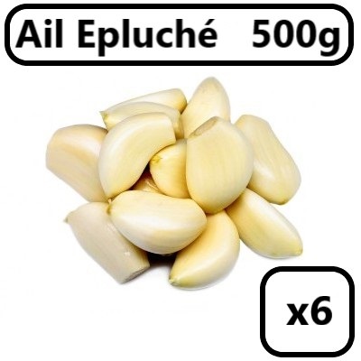 Gousses d'Ail épluchées