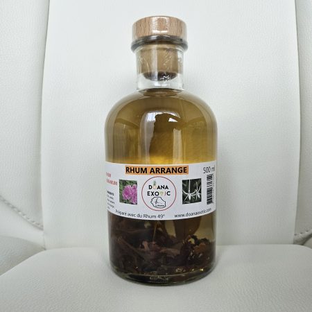 Bouteille Rhum Arrangé Géranium 100mL Net